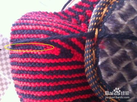 海绵鞋的编织视频